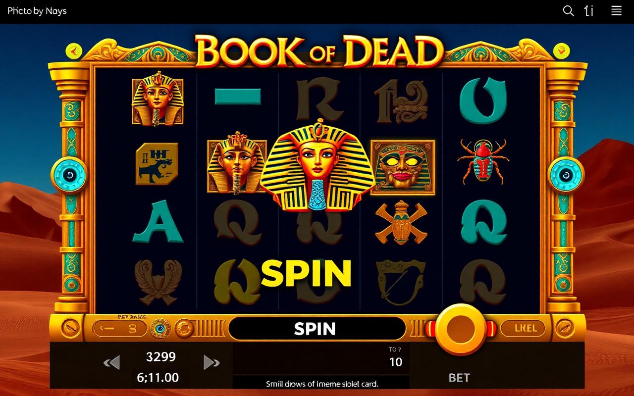 Slot a tema egiziano stile Book of Dead - Cadoola