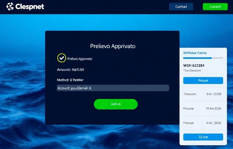 Prelievo riuscito da Winshark di €240 tramite Skrill - screenshot reale
