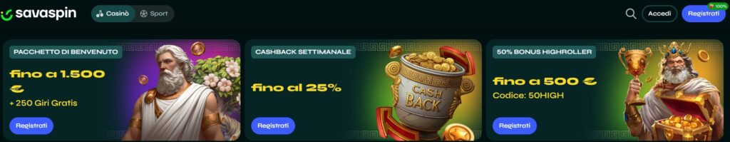 SavaSpin Casino